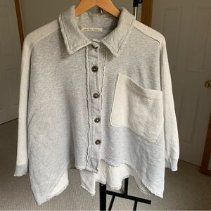 Free People Montauk Shirt Jacket Size XS